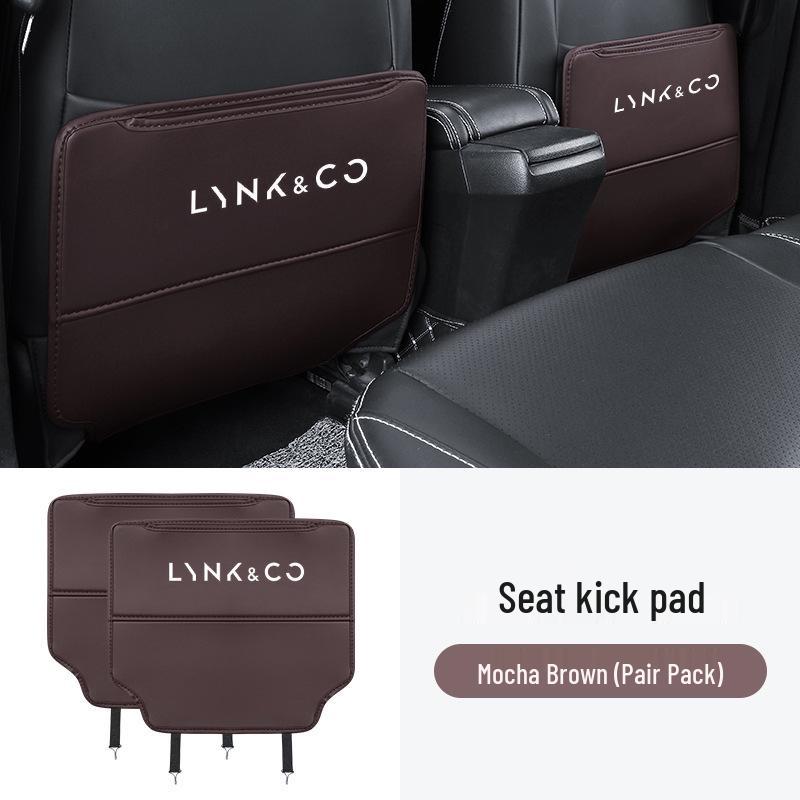 Kick Mats Rear Seat Protectors for Lynk & Co 01/02/03/05/06/09 - New Energy Vehicle Interior Accessories