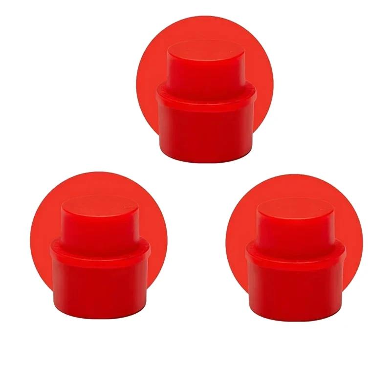 

3Pcs Bottle Stopper Inflatable Airtight Soda Cap Frizzy Drink Sealer Caps Reusable Carbonated Beverage Bottle Stopper Cover