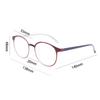 Anti Blue Light Glasses Women Eyeglasses Round Frame Eyeglasses Korean Style Computer Eyewear