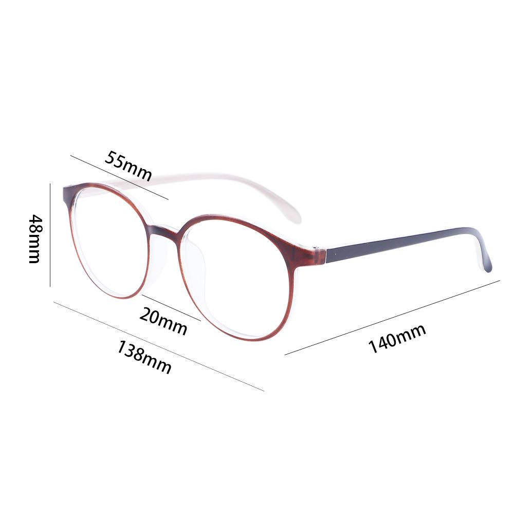 Anti Blue Light Glasses Women Eyeglasses Round Frame Eyeglasses Korean Style Computer Eyewear