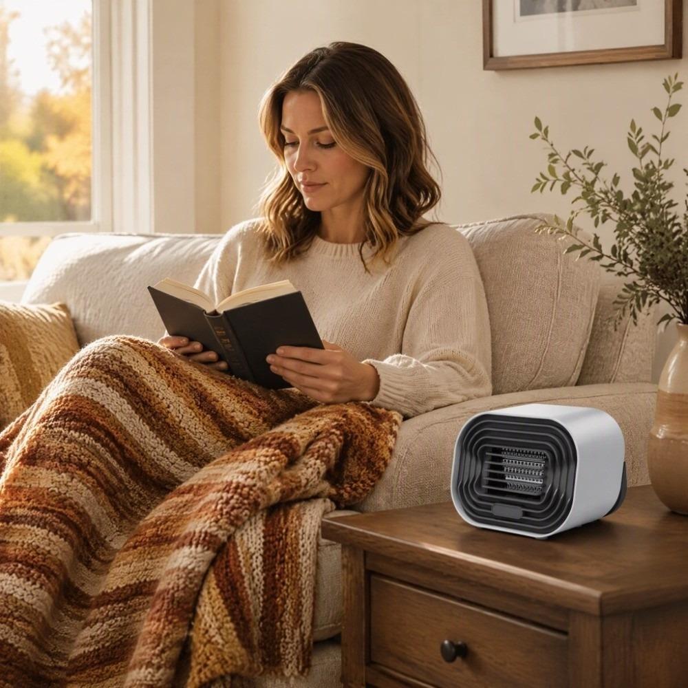 Portable Electric Fan Heater Energy Saving Electric Warmer Fan Heater Bathroom Heater  Bathroom