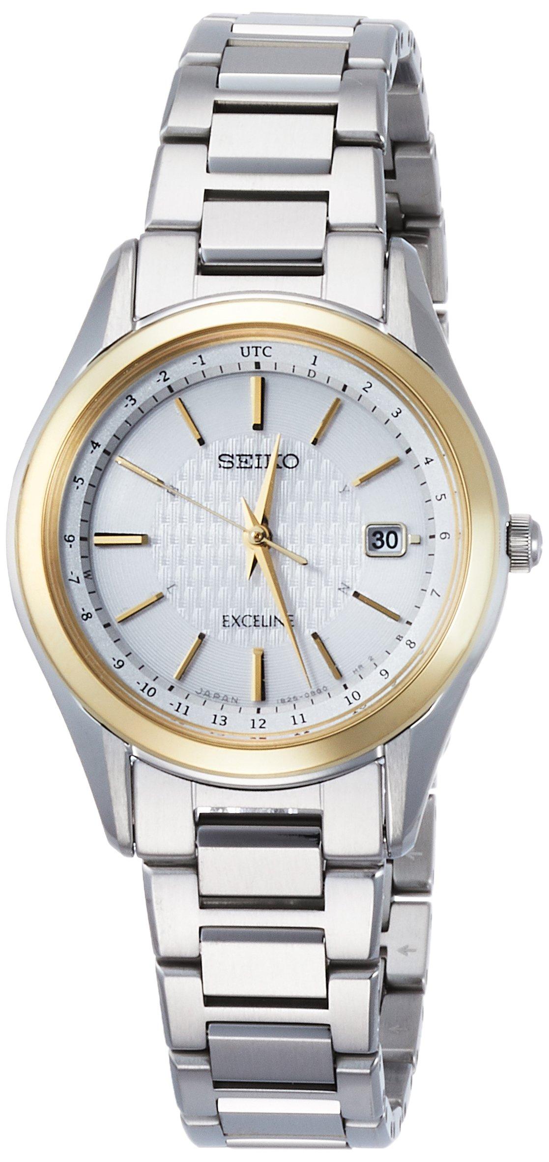 

Wristwatch Excelline Solar Radio SWCW118 [Seiko Watch]