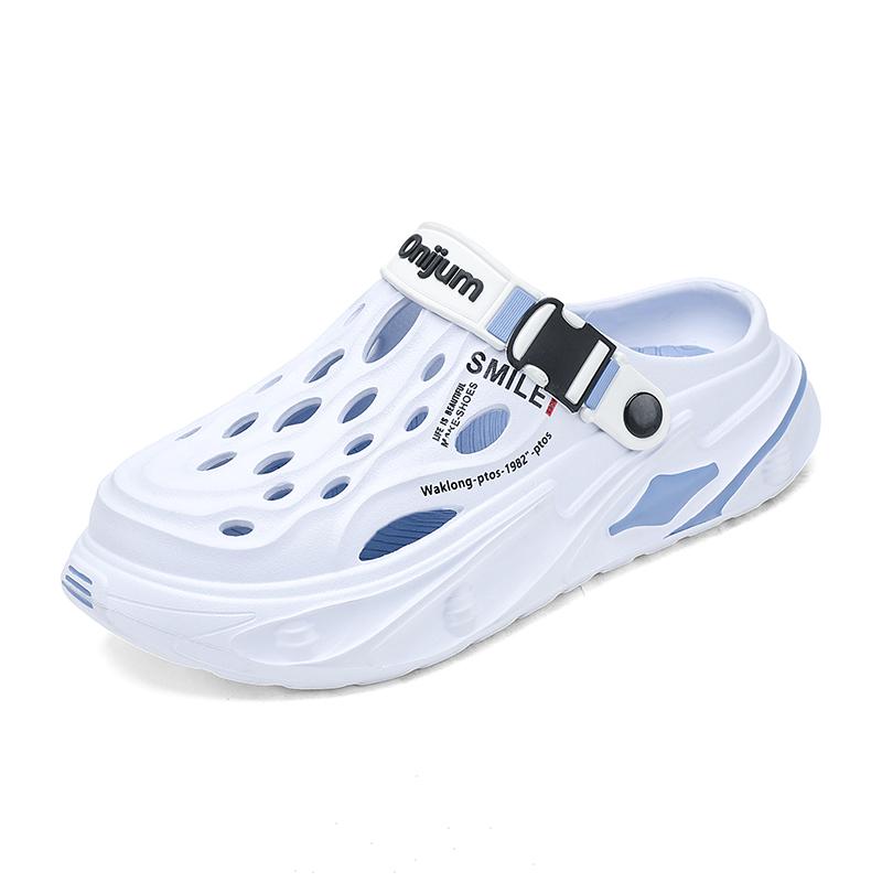 

Outdoor Casual Men Eva Slides Summer Non-Slip Wear-Resistant Soft Sole Flat Sandals Fashion Beach Daily Slippers 44-45