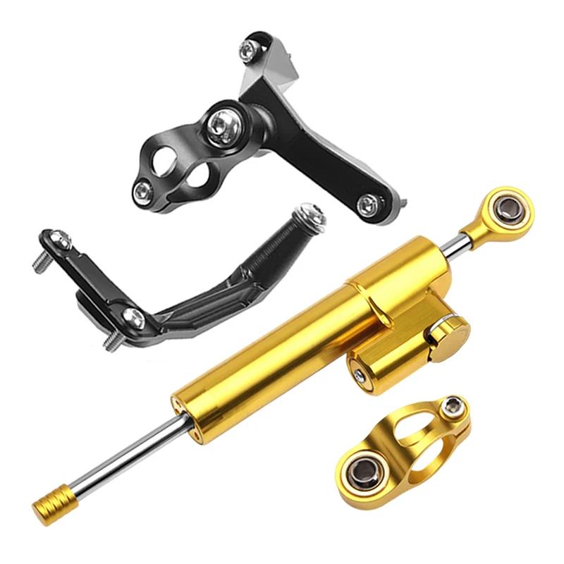 For KAWASAKI Ninja ZX6R ZX-6R 2024 CNC Motorcycle Stabilizer Steering Damper Mounting Bracket Support Kit