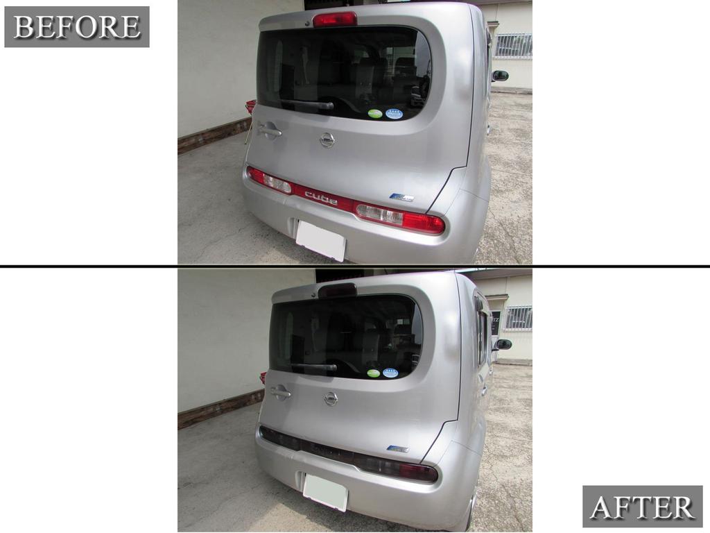 BRIGHTZ Smoked Tail Light Covers for Cube Fits Cube 12 Z12/NZ12 (SMO-REA-060) - Z/NZ (12606)