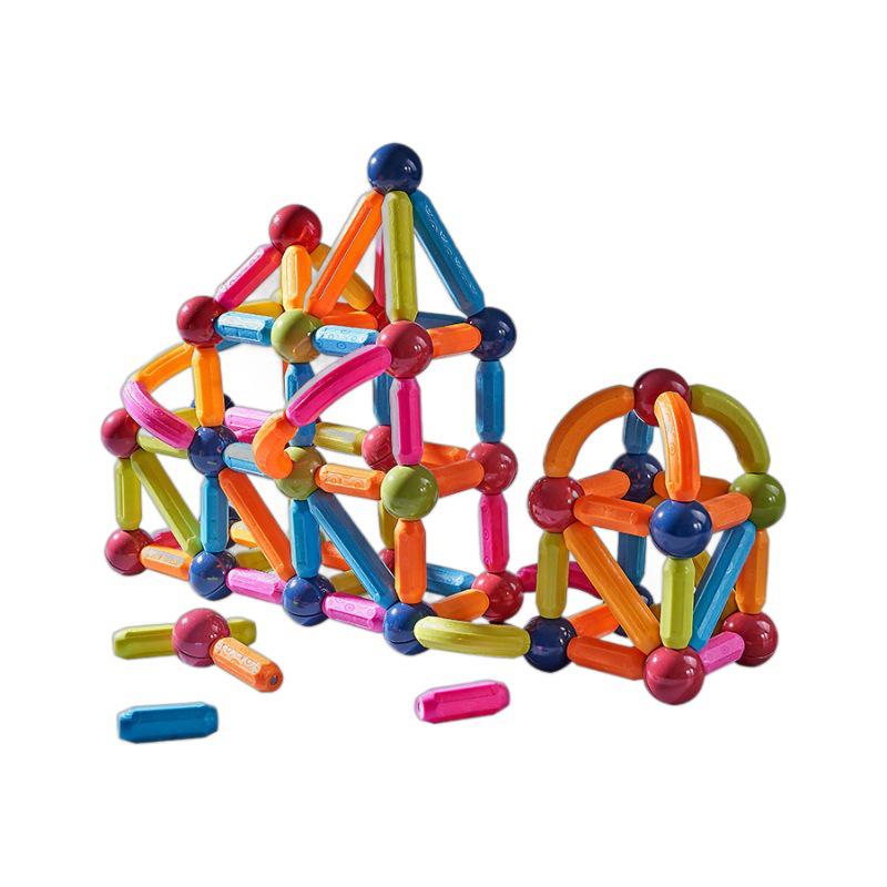 Magnetic Building Blocks: Toddler Educational Toys for Boys & Girls, Ages 3-6