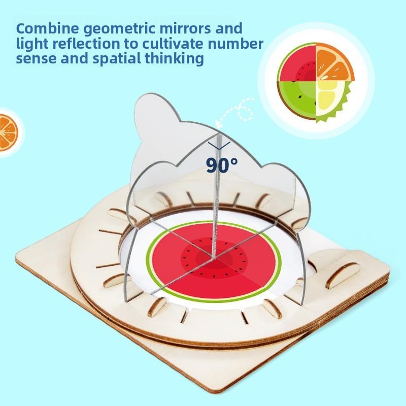 Science Experiment Diy Mirror Reflection Kit For Kids Educational Handson Learning