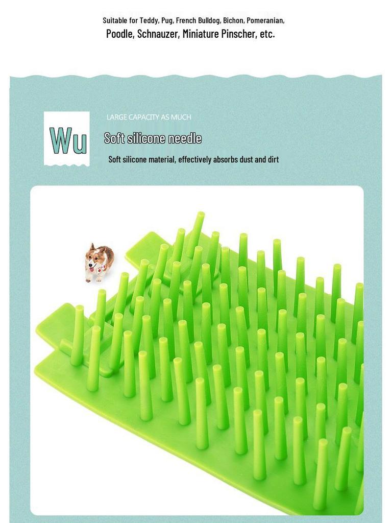 Portable Pet Paw Cleaning Set: Silicone Foldable Cup for Cats and Dogs