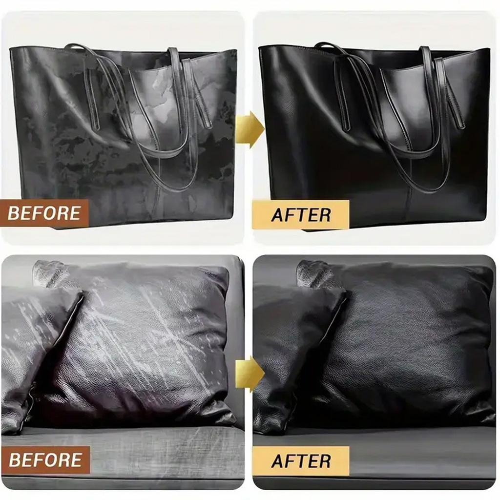 Car Leather Seat Maintenance Cream Interior Leather Cleaning Maintenance Care Coating Cleaning Cream 50g