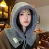 Casual Knit Hat With Fleece Lining For Autumn And Winter Unisex Beanie For Outdoor Use