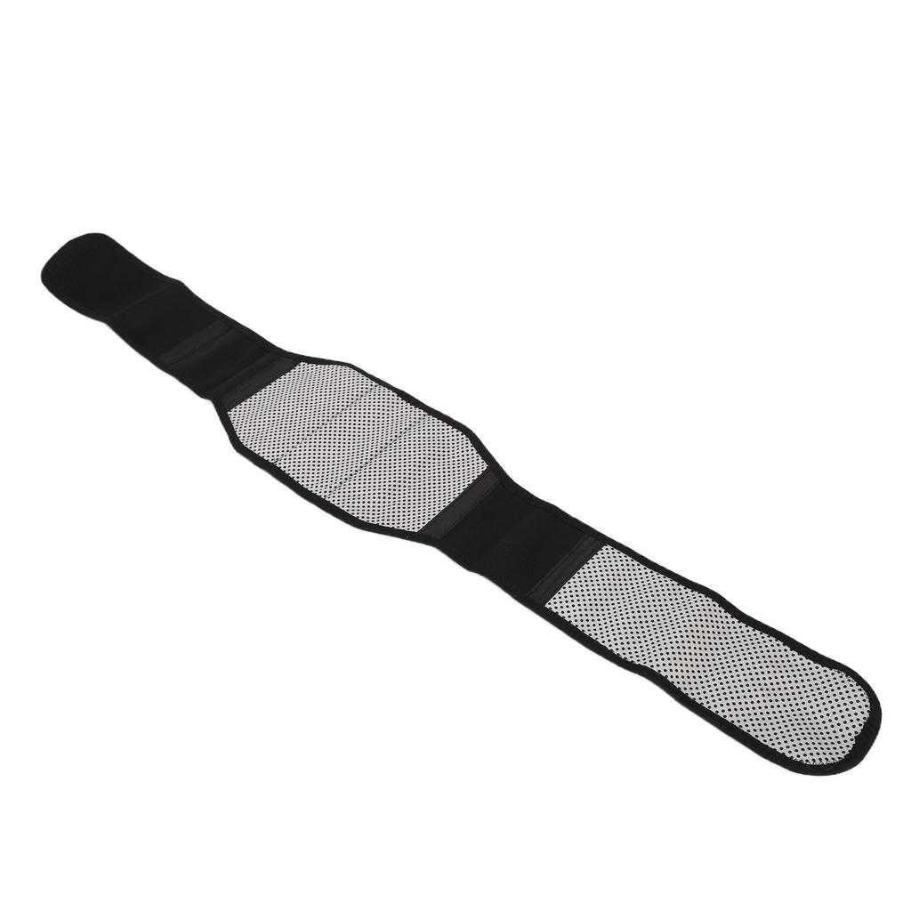 Self Heating Waist Belt Thermal Magnetic Therapy Lumbar Support Belt for Men WomenXL Black