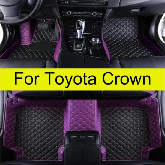 Car Mats Floor For Toyota Crown Royal Saloon S200 2008 2009 2010 2011 Waterproof Floor Mats Car Interior Parts Car Accessories