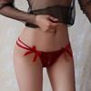 Sexy Lingerie Female Lacing Hollow Out Panty Crotch Open Panties T-Back Exotic Underwear Pants Night Bed Passion Wear Women Girl