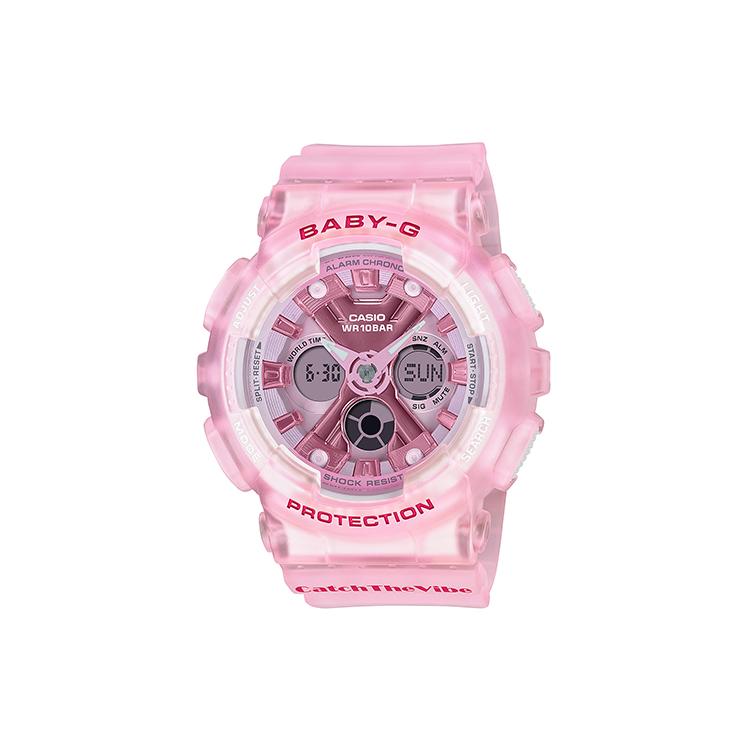 CASIO Women s BABY-G Pink Watch BA-130CV-4APR BA-130CV-4APR