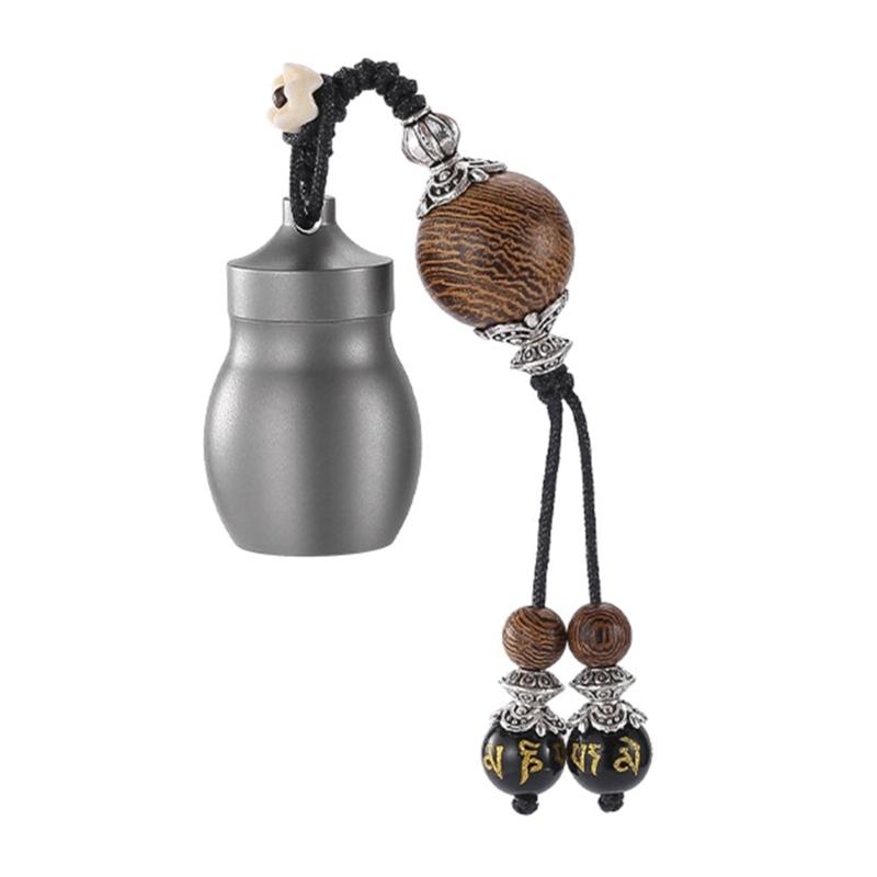 

Keychain Medicine Box Pills Box Pills Case Box Medicine Storage Bottle Pills Holder Container Watertight Pills Carry Box