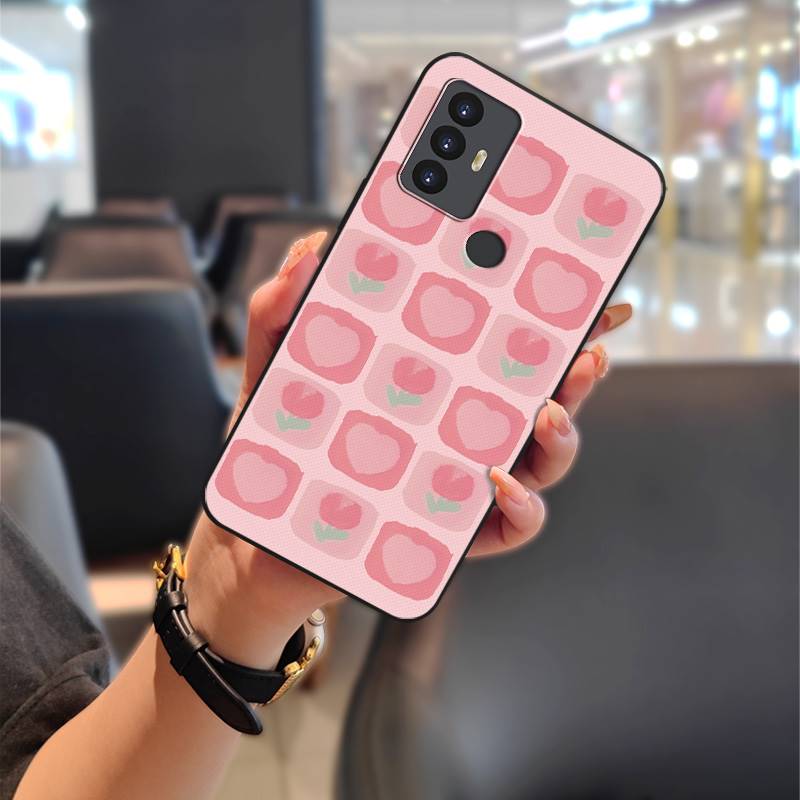 Cartoon Graffiti Phone Case For TCL 30SE/30E/306/305/Sharp Aquos V6/V6 Plus Shockproof Soft Case Cute Durable Animals