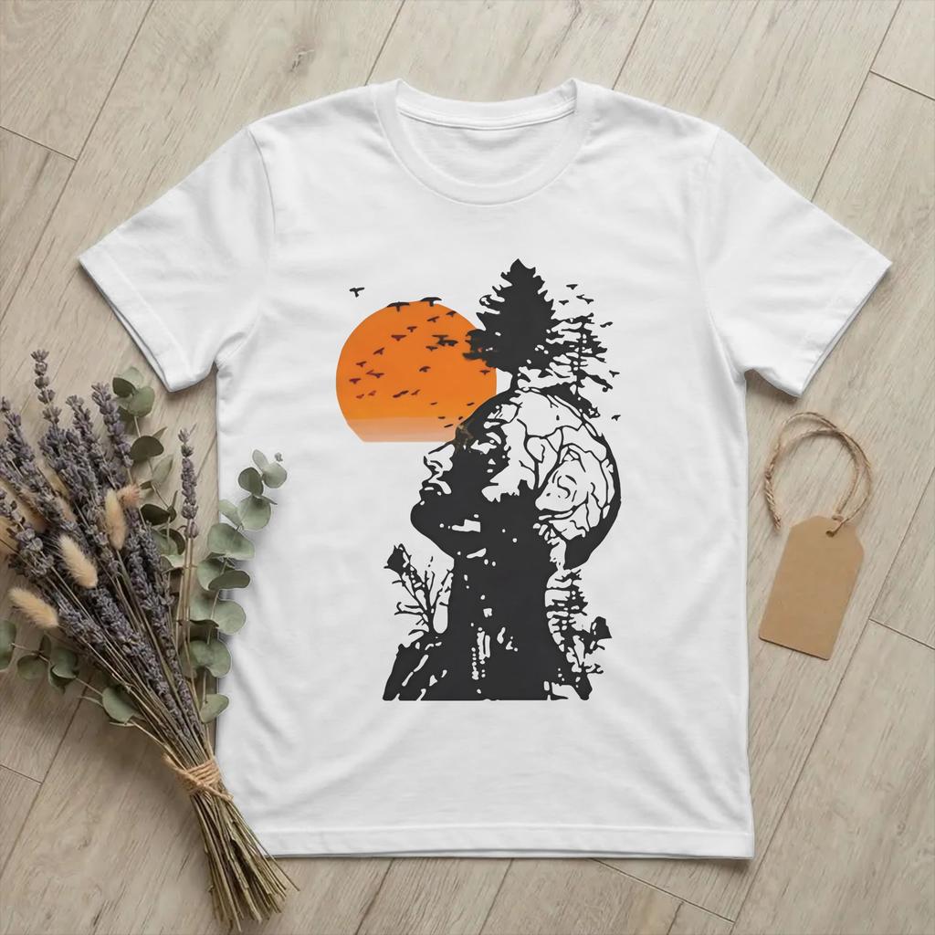 Fashion Samurai Champloo T Shirt Unisexs Cotton Short Sleeve Japan Anime Graphic Oneck Summer Top Tee