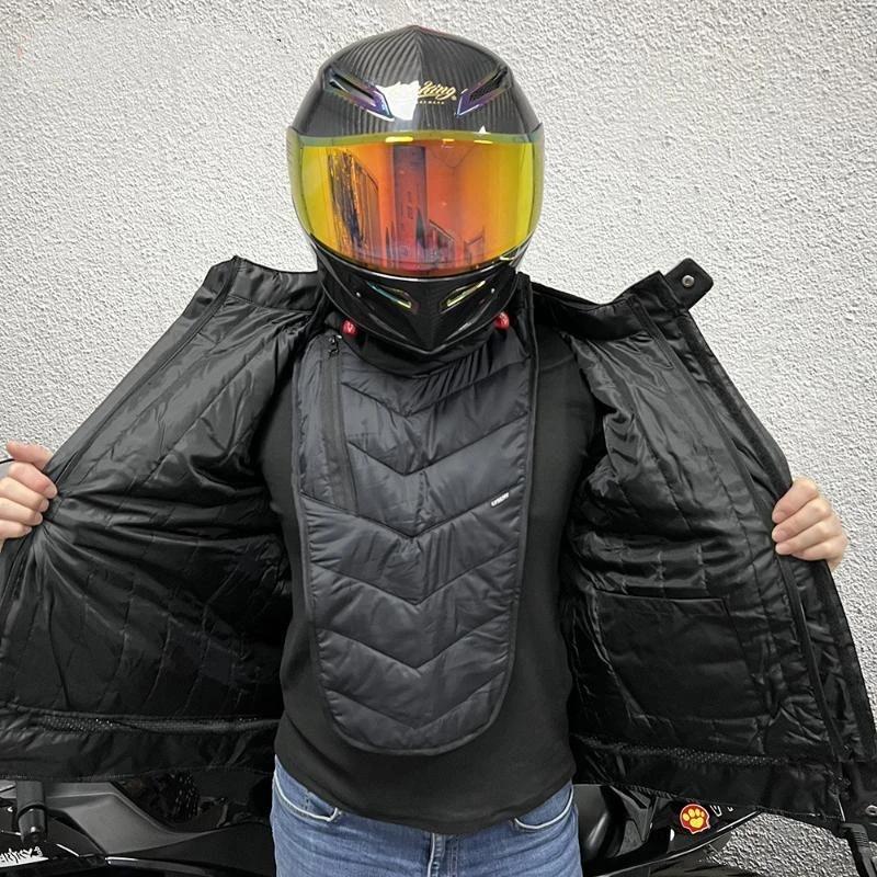 Keeping Warm Neck Scarf Motorcyclist Rider Chest Neck Protector Windproof Warmer Scarf Bibs Motorcycle Winter Thermal Collar