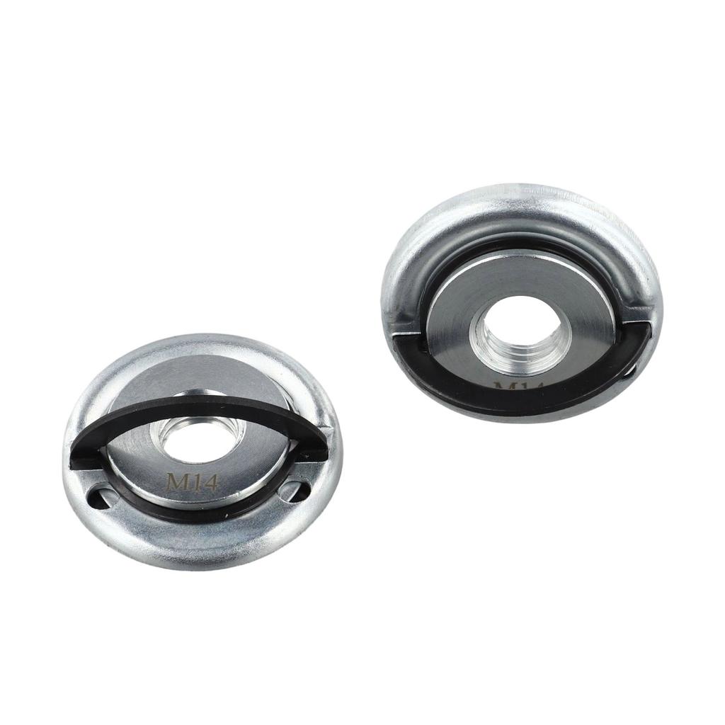 2 PCS 45mm Flange Nuts for Angle Grinder Cup Wheel and Cut Off Disc