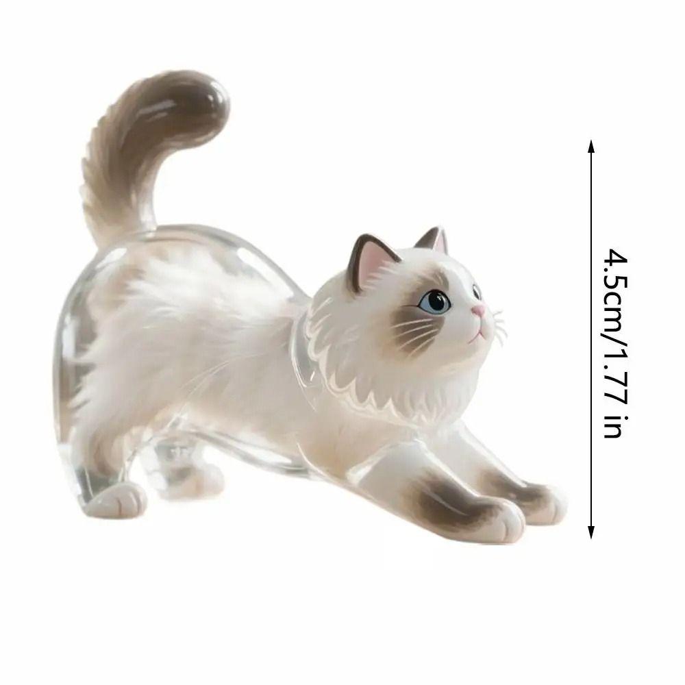 Transparent Cat Hair Storage Box Animal Shaped Dog Fur Storage Pendant  Backpack Charm