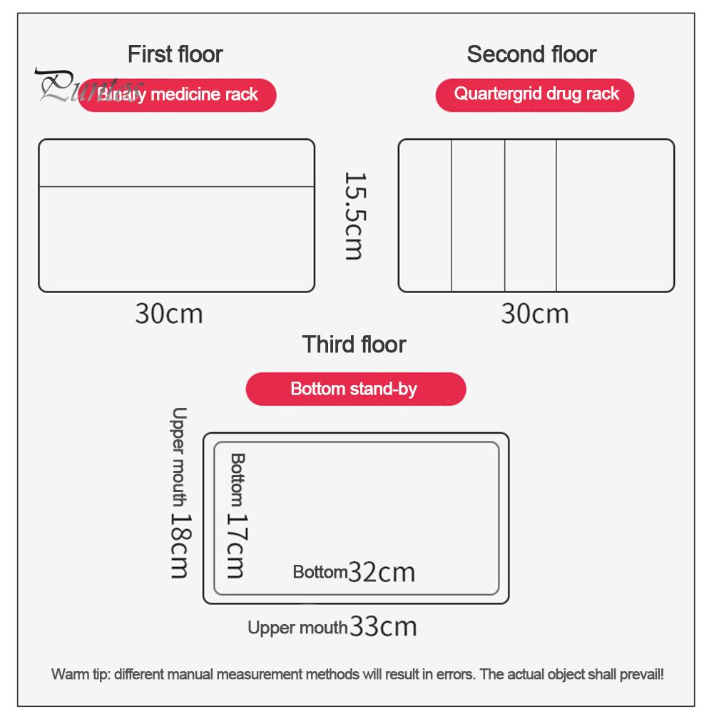 Zuhause, Kosmetik, Medikamentenkoffer, Medikamentenkoffer, Erste-Hilfe-Set, Aufbewahrungsbox, Kunststoff, tragbar