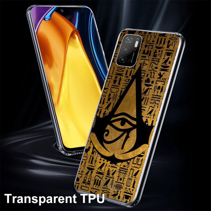 Egypt Nefertiti Anubis Ankh Pharaoh Phnoe Case for Xiaomi Poco X5 X6 X7 Pro X4 Gt F7 Ultra M8 M7 Redmi 15C 15 13C 13 12C 12 Uniq