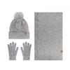 Women's Three Sizes To Choose From: Knitted Hat, Scarf, Glove, Women's Autumn and Winter Outdoor Warm Double Layer Knitted Hat