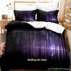 New Game Wizard Bedding Set Cartoon Anime three-piece Set Adult Kid Bedroom Duvetcover Sets 3D Kawaii Wizard Camas