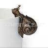 Garden Gardening Snail Hanging Flower Pot Cup Decoration Animal Resin Handicrafts Home Decoration Ornaments