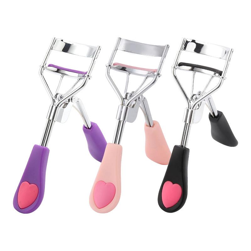 1Pc Lady Professional Eyelash Curler With Comb Tweezers Curling Eyelash Clip Cosmetic Eye Beauty Tool