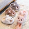 Kids' Winter Cotton Slippers: Cute and Cozy Velvet Fur for Toddlers and Children