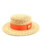 Yunibeosyeolkemiseuteuli Kangkang Orange Line Panama Hat Panama Hat