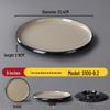 Melamine Nordic Style Cold Dish & Stir-fry Plate for Restaurants and Hotels