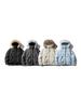 RUIIENRS X NEOISM 2025 Winter Hooded Down Jacket with Detachable Fur Collar - YR25618