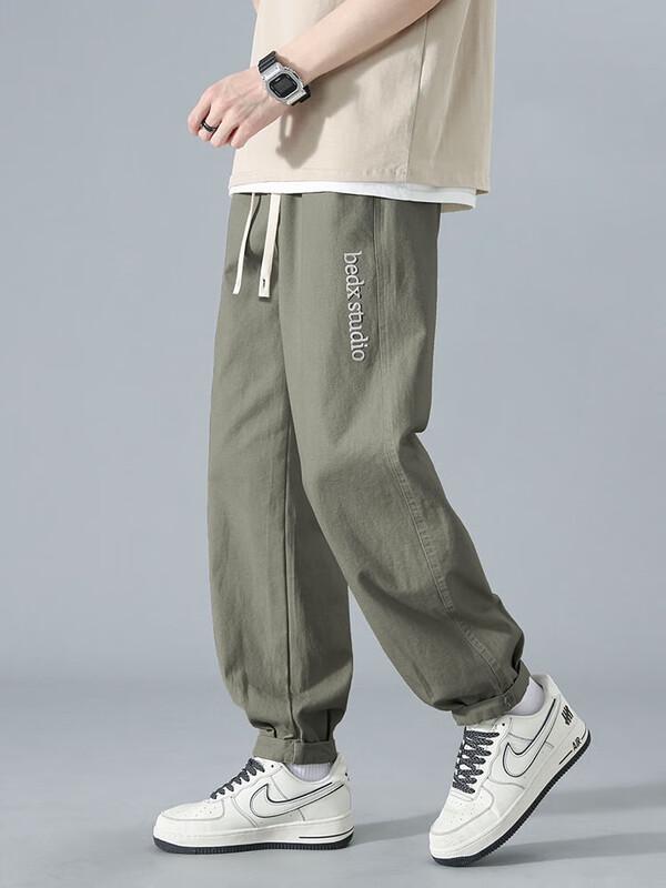 Dingfengbaoluo Men's Spring/Summer Cargo Jogger Pants