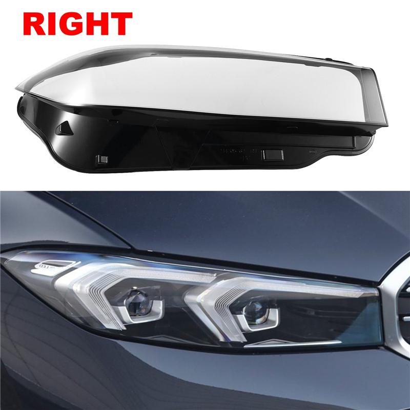 NEW-Car Front Headlight Lens Cover For BMW 3 Series G20 G28 320I 330I 325Li 2025 Glass Auto Shell Head Light Lampshade