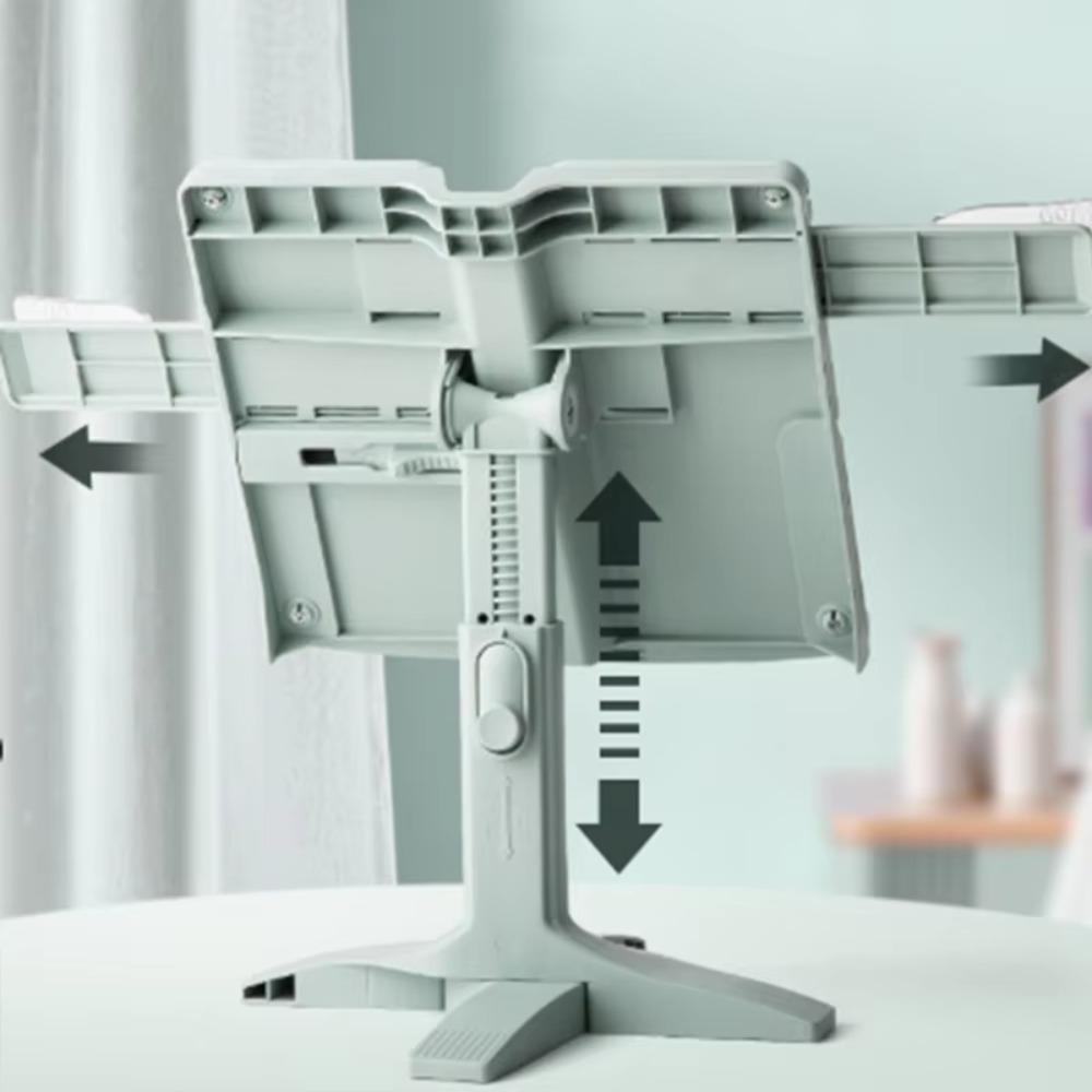 مع مشبك رفع هبوط حامل كتب قابل للتمديد حامل كتب رف قراءة طالب