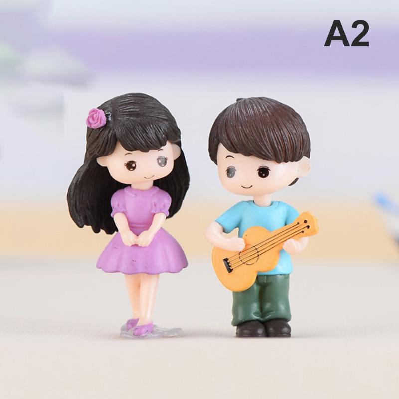 

1 пара парных украшений, пластиковые украшения своими руками, креативные украшения для торта синий/фиолетовый