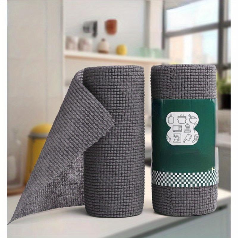 2 Rolls of Cloth Replacing Damage The Steel Wire Ball Cloth To Brush The Pot Dishwashing Cloth Absorbs Water and Convenient