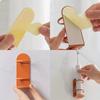 Wall Mounted Toothbrush Holder No Drilling Required, Shaver Holder Storage Rack, Spacious Toothbrush Storage Rack, Bathroom Accessories