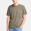 Timberland Ss25 Casual Breathable Round Neck Short Sleeve T-Shirt Men Tops Army-Green A42N5-A58