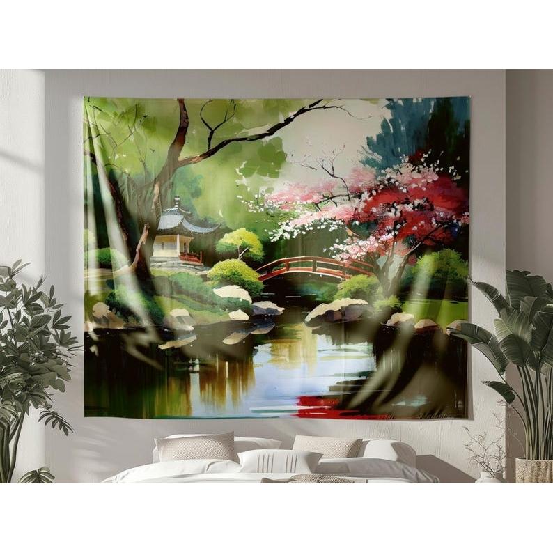 Zen relaxation tapestry 75x100