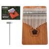 17 Keys Mahogany Thumb Piano Kalimba