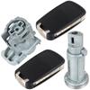 Opel Vectra C 02-09 Front Left Door Lock Insert + Ignition Insert + 2 Keys with Electronics 4 Pcs. Set