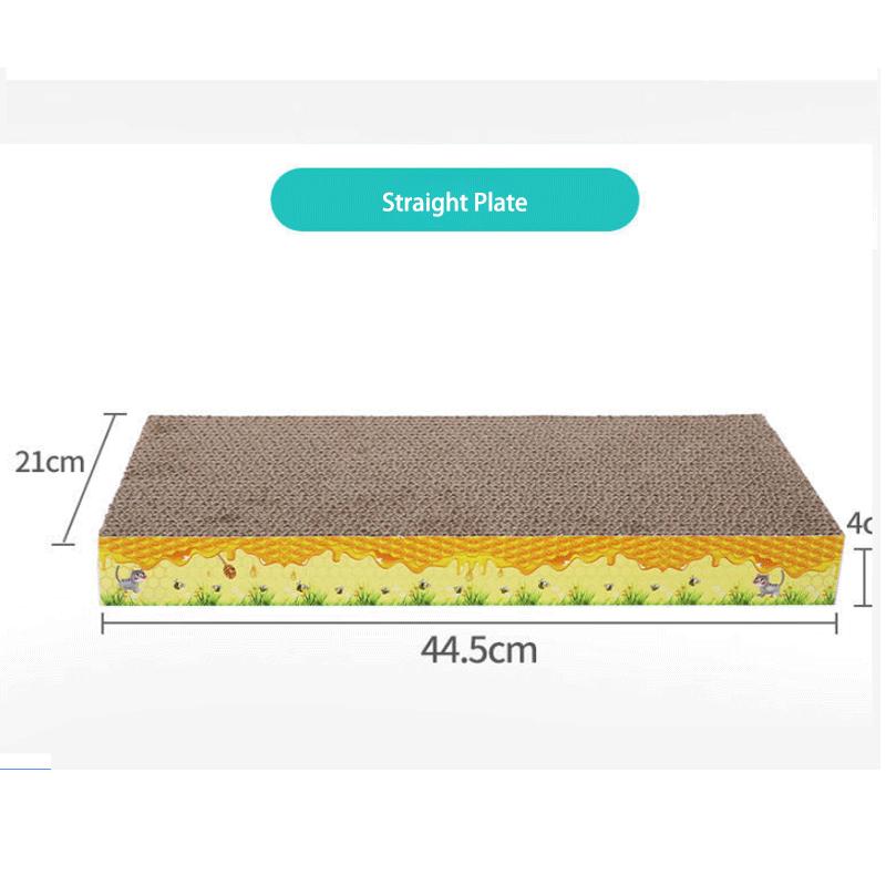 

Premium Toys High Quality Cat Claw Board Durable No Shed Debris Multiple Shapes Wear-Resistant Integrated Grinding Corrugated Paper Pet