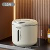 Rice Storage Container Insect-Proof Moisture-Proof Sealed Grain Bin Multi-Use Rice Jar for Pet Cat Food Cereal Dispenser