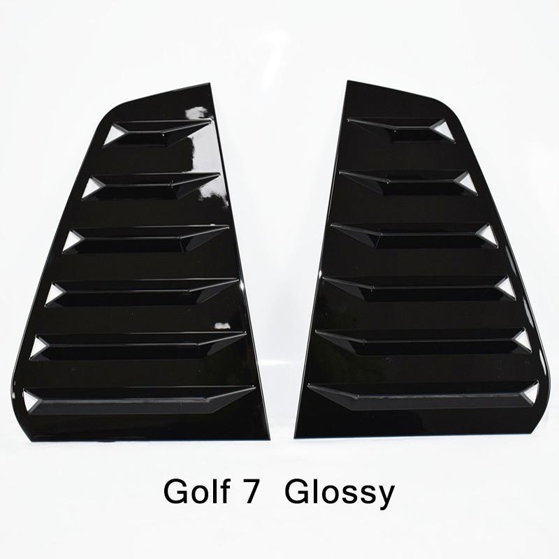 

1Pair Window Trim Spoiler For Volkswagen VW Golf 6 MK6 Golf 7 MK7 MK7.5 GTI R 2003-2020 Rear Door Window Shutter Cover Sticker