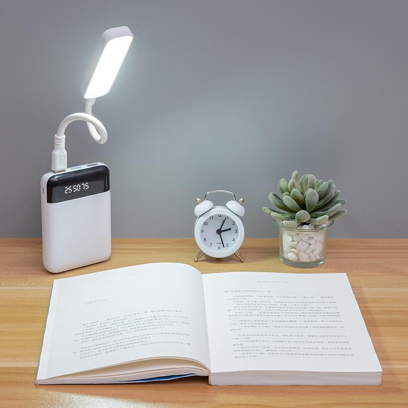 USB Faltbare LED Schreibtischlampe mit Augenschutz zum Lesen und Lernen