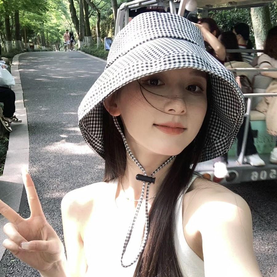 Outdoor Sun Protection Hat With Big Brim For Women Summer Breathable Uv Shield Casual Style