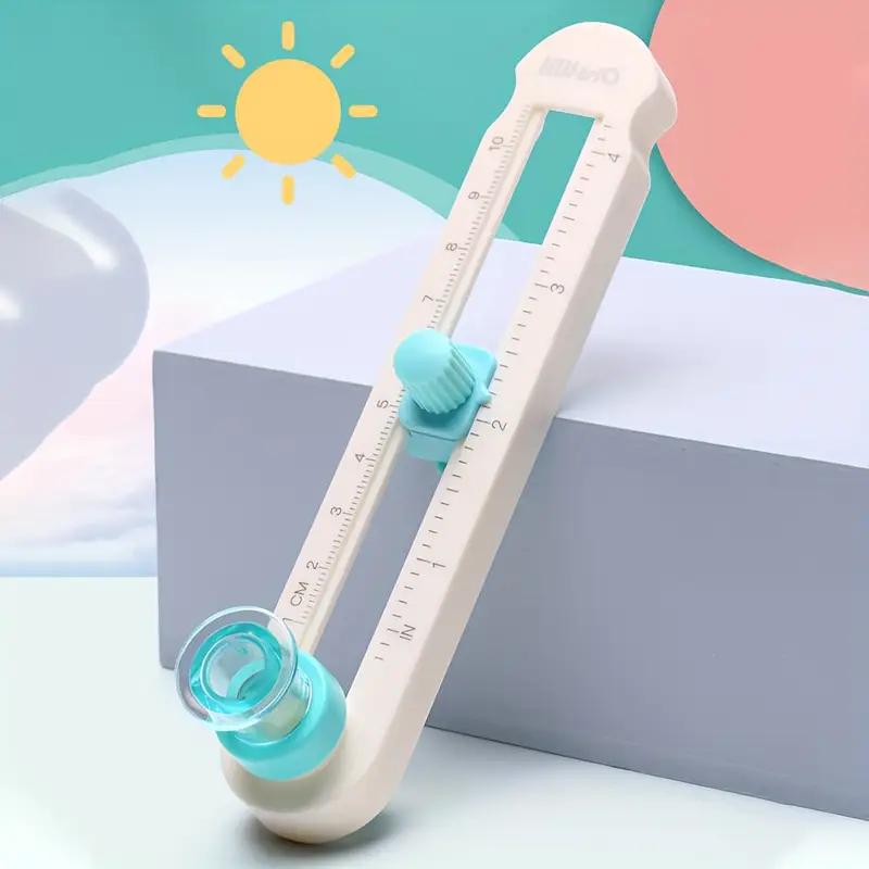 

1 шт. Ручной вращающийся на 360 градусов циркуль-резак Минимальный диаметр 2 см Резка круга Вращающийся циркулярный резак 2-20cm diameter